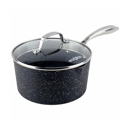 Casserole NEVERSTICK2 20 cm, 2 l, avec couvercle, aluminium, Eaziglide