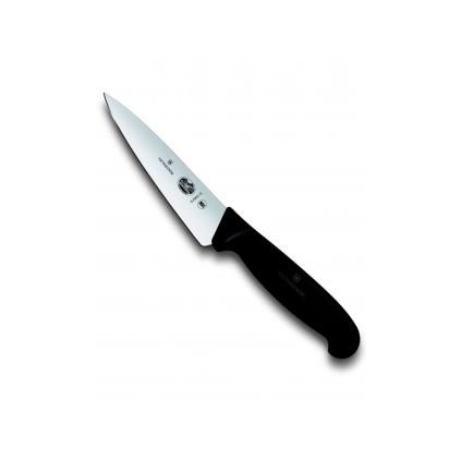 Couteau universel 12 cm, noir, plastique, Victorinox