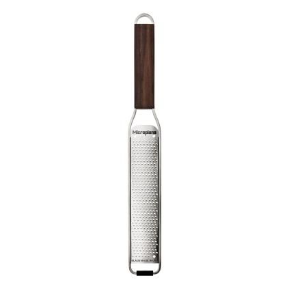 Zesteur MASTER, manche en noyer, Microplane