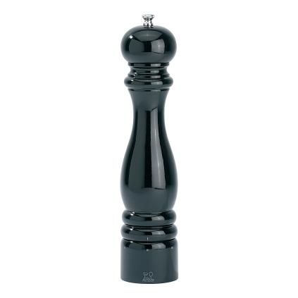 Moulin à poivre PARIS 30 cm, laqué noir, bois de hêtre, Peugeot