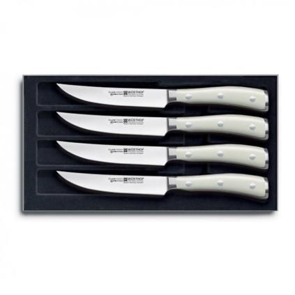 Ensemble de couteaux à steak 4dílná Classic Ikon crème WÜSTHOF