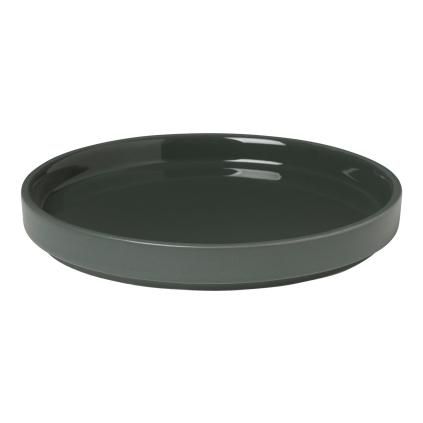 Assiette à dessert PILAR ⌀ 14 cm, kaki, céramique, Blomus