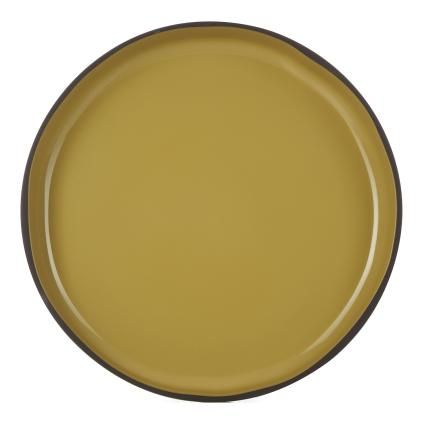 Assiette CARACTERE GOURMET, curry Tumeric, REVOL