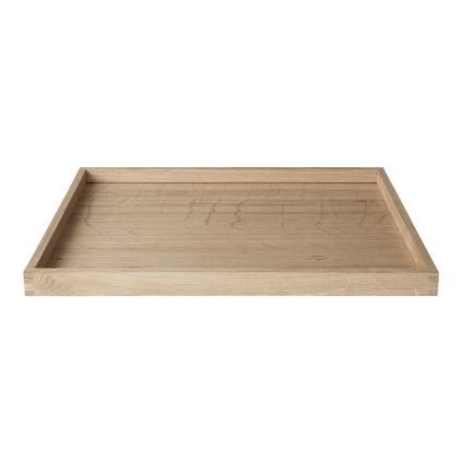 Plateau de service BORDA 40 cm, bois de chêne, Blomus