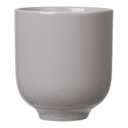 Tasse à thé RO, gris chaud, Blomus