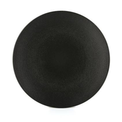 Assiette EQUINOXE 26 cm, noir, REVOL