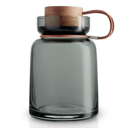 Bocal de rangement SILHOUETTE 700 ml, verre fumé, Eva Solo
