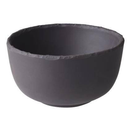 Bol de service BASALT 10 cm, effet ardoise, céramique, REVOL