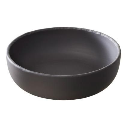 Bol de service BASALT 17 cm, effet ardoise, céramique, REVOL