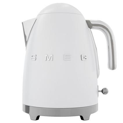 Bouilloire électrique KLF03WHMEU 1,7 l, blanc mat, Smeg