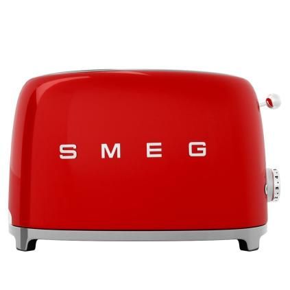 Grille-pain TSF01RDEU 2 tranches, rouge, Smeg