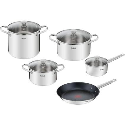 Batterie de cuisine COOK EAT B922S955, set de 9 pc, Tefal