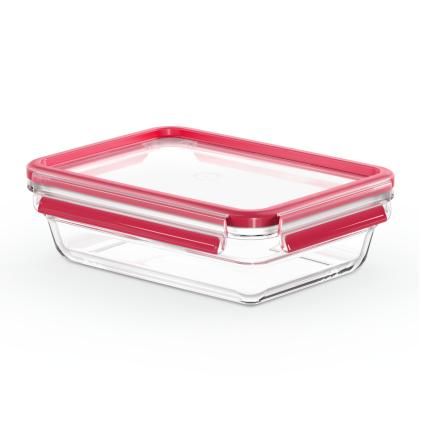 Boîte de conservation pour aliments MASTER SEAL GLASS N1040910 1,1 l, Tefal