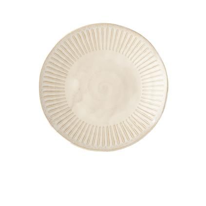 Assiette RIDGED ALABASTER 25 cm, MIJ
