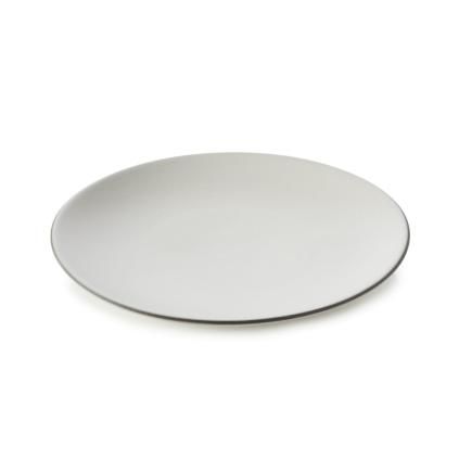 Assiette apéritif EQUINOXE, set de 6 pc, 16 cm, coton blanc, REVOL