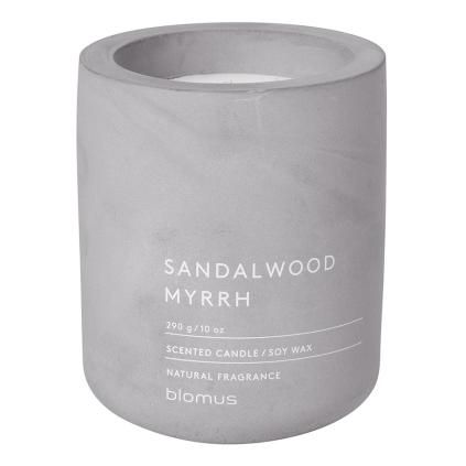 Bougie parfumée FRAGA ⌀ 9 cm, Santal Myrrhe, Blomus