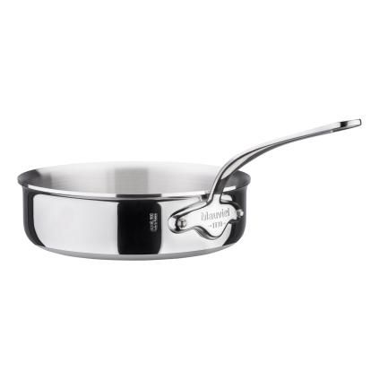 Sauteuse M'COOK 20 cm, acier inoxydable, Mauviel