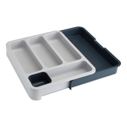 Range-couverts DRAWERSTORE, extensible, gris, Joseph Joseph