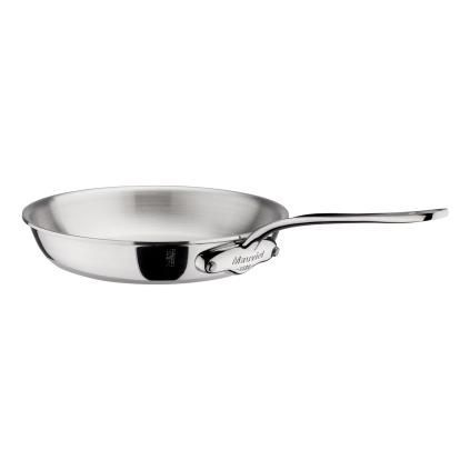 Poêle à frire M'COOK 20 cm, manche en acier inoxydable, Mauviel