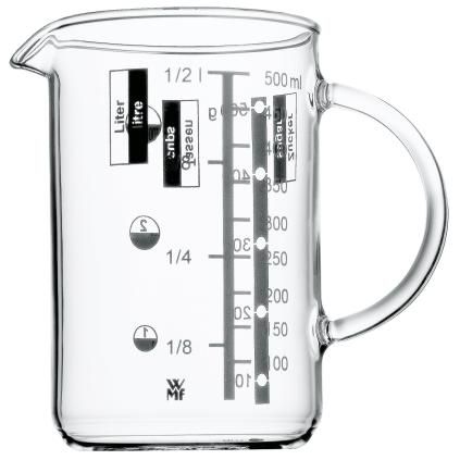 Verre doseur 500 ml, en verre, WMF