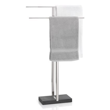 Porte-serviettes Menoto 50 cm, acier inoxydable mat, Blomus