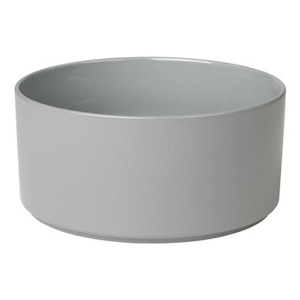 Bol de service PILAR 1,7 l, gris clair, Blomus