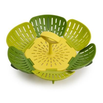 Panier vapeur BLOOM, vert, Joseph Joseph