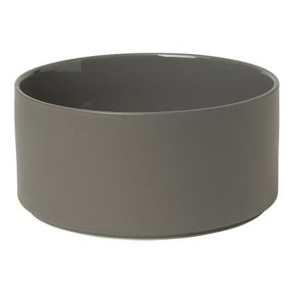 Bol de service PILAR 1,7 l, gris foncé, Blomus