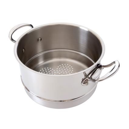Panier vapeur 20 cm, acier inoxydable, Mauviel