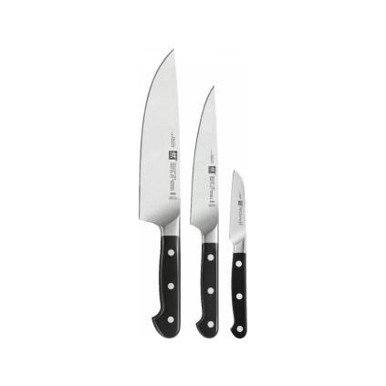 Ensemble de couteaux PRO, avec Couteau à légumes, set de 3 pc, ZWILLING