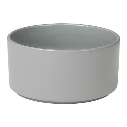 Bol de service PILAR M 620 ml, gris clair, Blomus