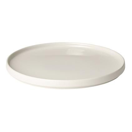 Assiette PILAR 27 cm, crème, Blomus