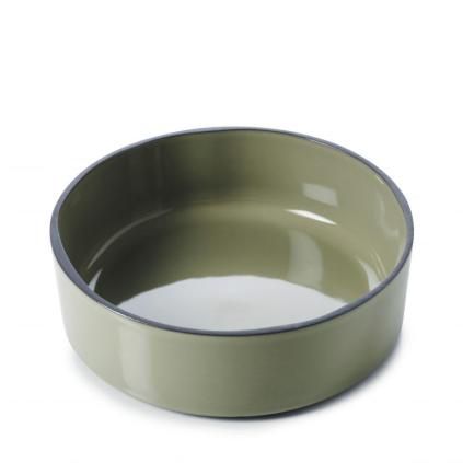 Bol de service CARACTERE 17 cm, olive, REVOL