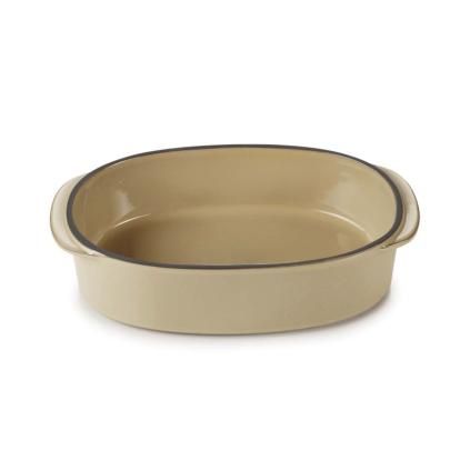 Plat de cuisson four CARACTERE 19 x 13 cm, beige, REVOL