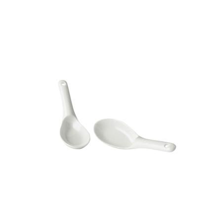 Cuillère japonaise 15 cm, blanche, MIJ