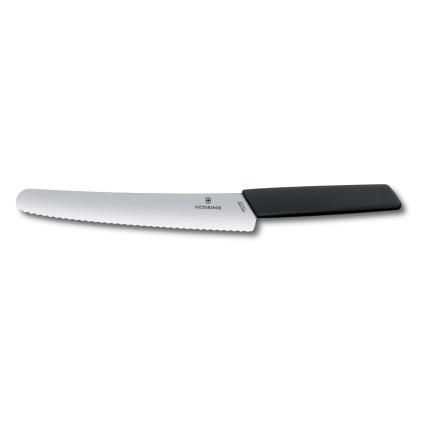 Couteau à pâtisserie SWISS MODERN 22 cm, noir, Victorinox