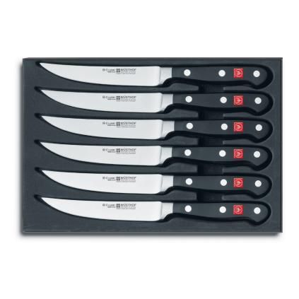 Couteau à steak en set CLASSIC, 6 pièces, Wüsthof