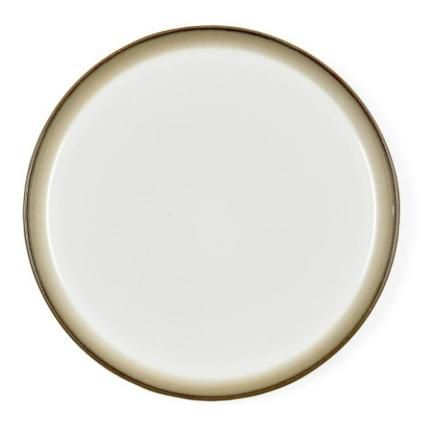 Assiette 27 cm, gris/crème, Bitz