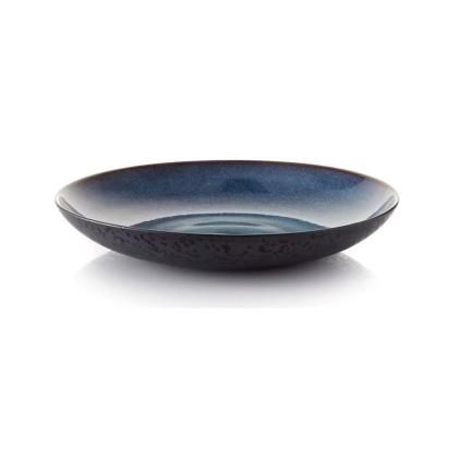 Saladier 40 cm, noir/bleu foncé, Bitz