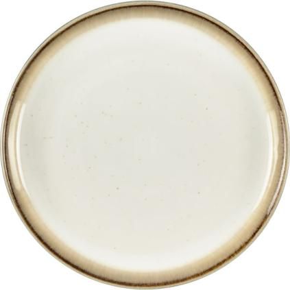 Assiette à dessert 17 cm, gris/crème, Bitz