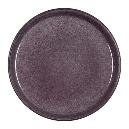 Assiette à dessert 21 cm, noir/violet, Bitz