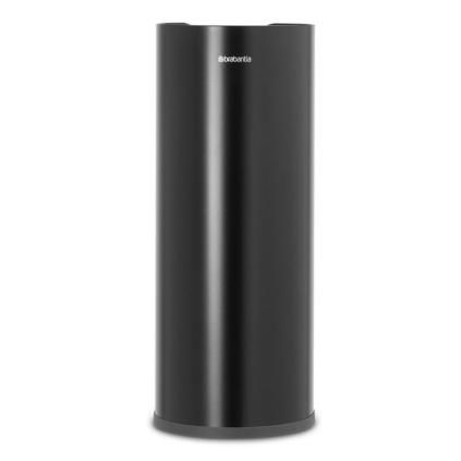 Porte papier toilette supplémentaire, noir, Brabantia