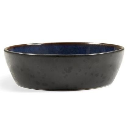 Bol de service 18 cm, noir/bleu foncé, Bitz
