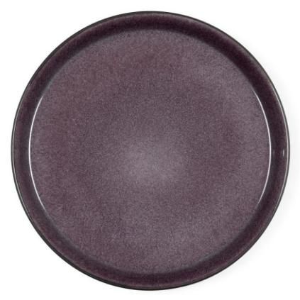 Assiette 27 cm, noir/violet, Bitz