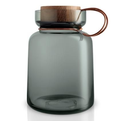Bocal de rangement SILHOUETTE 2 l, verre fumé, Eva Solo