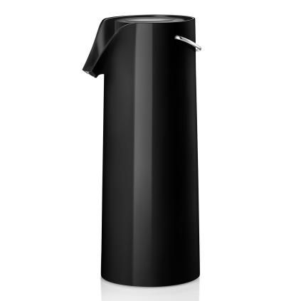 Pichet isotherme 1,8 l, avec pompe à vide, noir, Eva Solo