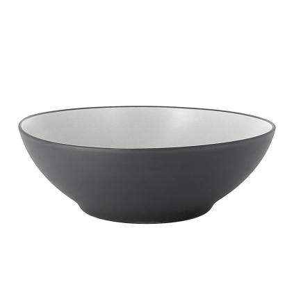 Bol EQUINOXE 19 cm, poivre blanc, céramique, REVOL