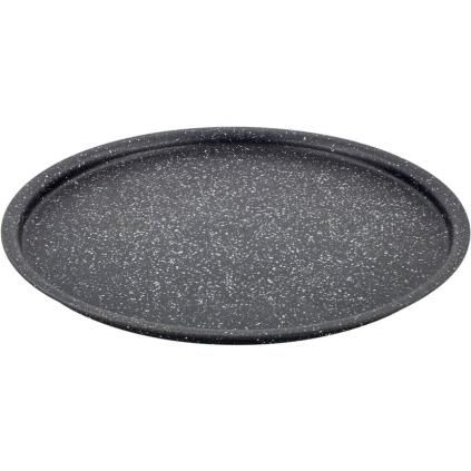 Plateau à pizza antiadhésif NEVERSTICK2 32 cm, aluminium anodisé, Eaziglide