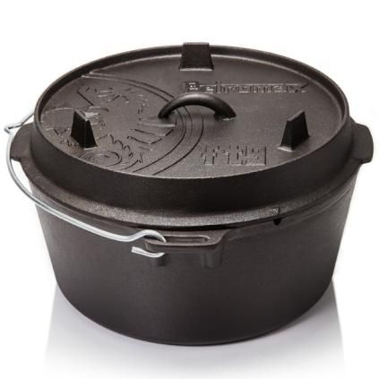 Marmite de cuisson en extérieur FT9 9 l, avec pieds, fonte, Petromax