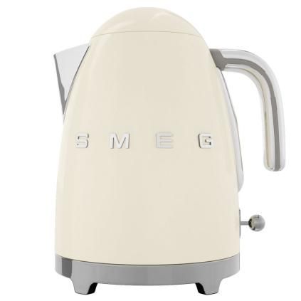 Bouilloire électrique KLF03CREU 1,7 l, crème, Smeg
